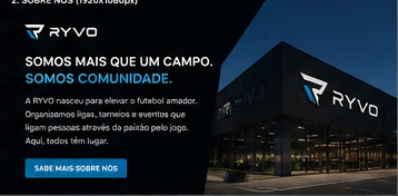 Conceito visual oficial do espaço RYVO